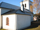 Ljustorps kyrka, exteriör, vy från nordöst. 