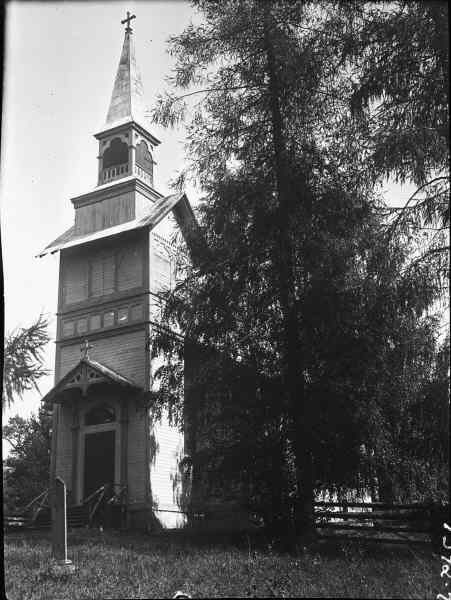 Ornö kyrka från sydväst