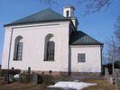 Häggdångers kyrka, exteriör, östra fasaden. 