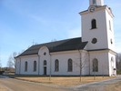 Multrå kyrka, exteriör, norra fasaden.