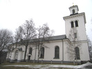 Gudmundrå kyrka, exteriör, norra fasaden. 