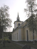 Styrnäs kyrka, exteriör, norra fasaden. 