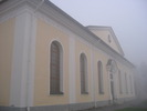 Ytterlännäs nya kyrka, exteriör, södra fasaden. 