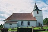 Ale-Skövde kyrka med vidbyggd sakristia i norr, från N.
