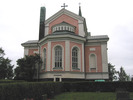 Njurunda kyrka, exteriör, östra fasaden. 
