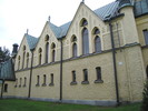Skönsmons kyrka, exteriör, norra fasaden.