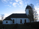 Tuna kyrka, exteriör, norra fasaden. 
