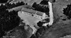 Flygbild över Skephults folkskola, troligtvis från 1950-talet 