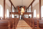 Bosarps kyrka, kyrkorummet mot orgelläktaren