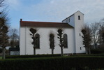 Klippans kapell, fasad mot väster