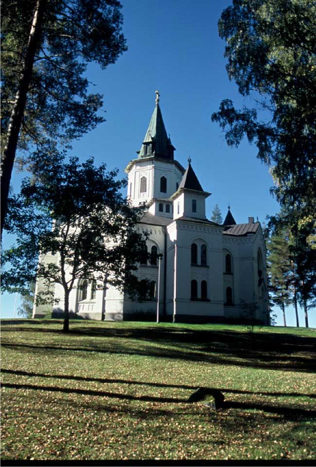 Silleruds kyrka från nordost