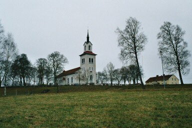 Kölingareds kyrka och kyrkogård. Neg.nr. B963_021:07. JPG. 