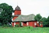 Svanskogs kyrka från sö.