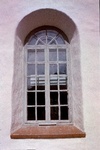 Åsle kyrka exteriör fönster södra fasaden. Negnr 01/277:34