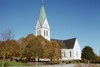 Borgunda kyrka exteriör sydvästvy 