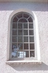 Näs kyrka exteriör fönster södra fasaden. Negnr 01/271:19a