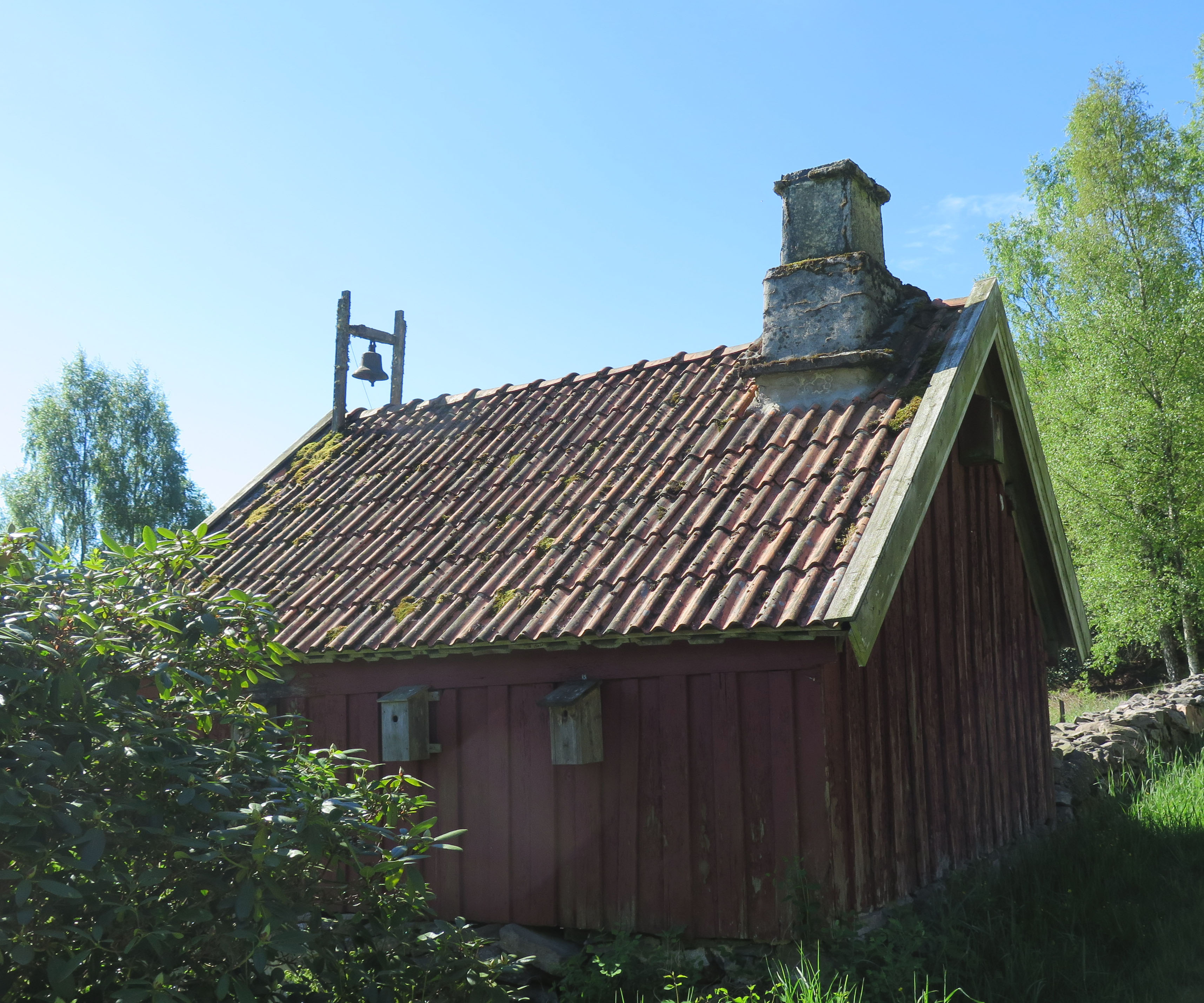 Kokhusets gavel mot fägatan i väst.