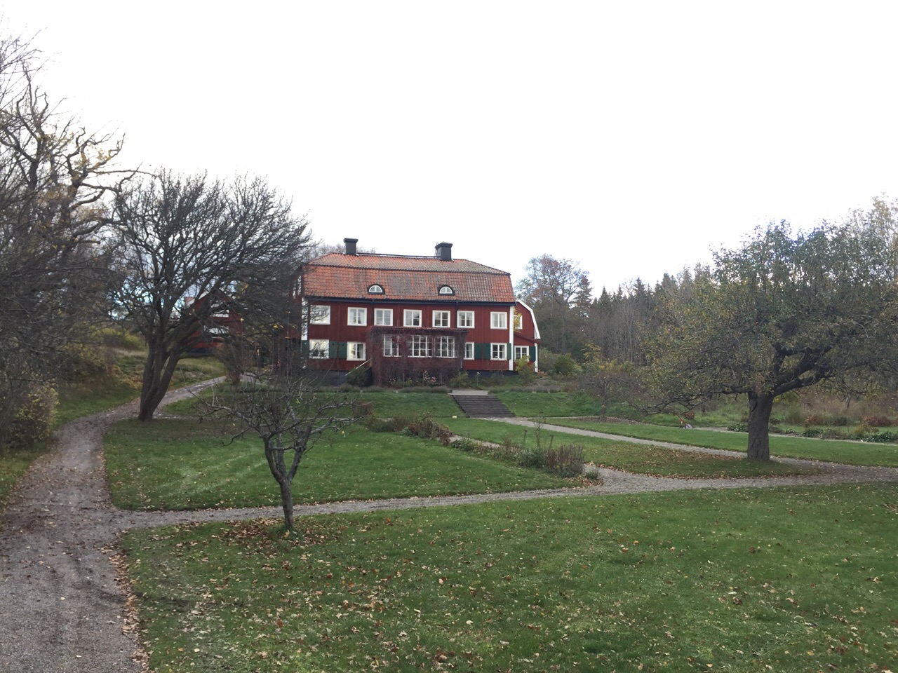 Gården Västra Ekedal med tillhörande parkanläggning, 2018