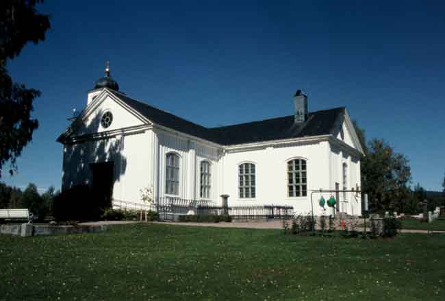 Vitsands kyrka från sydost. 