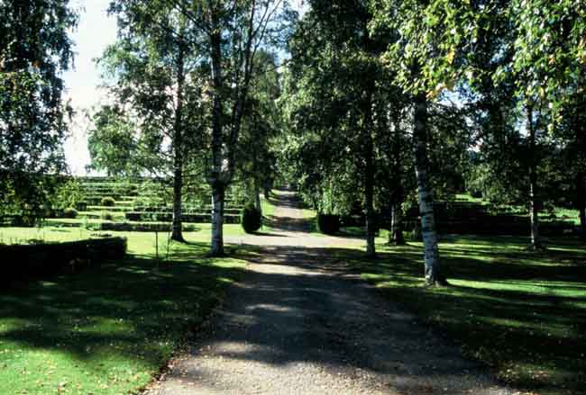 Den nya kyrkogården.