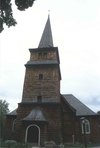 Östmarka kyrka från väster.