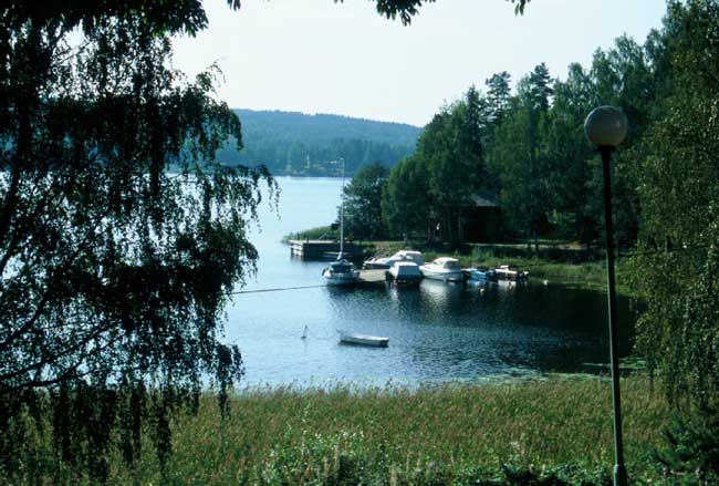 Utsikt över Glafsfjorden.