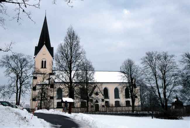 Brunskogs kyrka från söder.