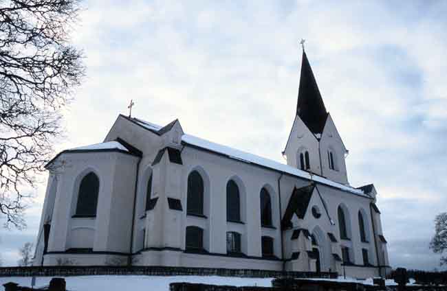 Brunskogs kyrka från nordost.