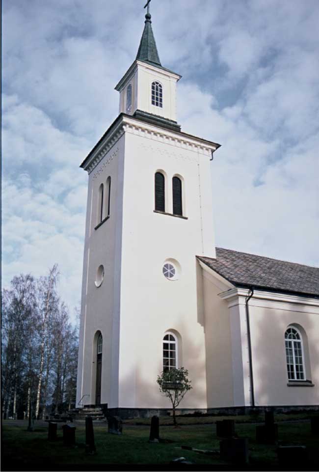 Högeruds kyrka från sv.