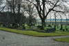Del av kyrkogården söder om kyrkan.