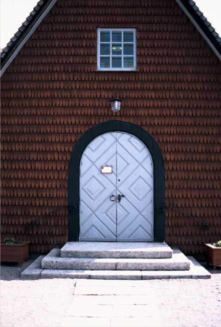 Hammarö kyrka, västentré.