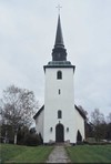 Blomskogs kyrka från väster.