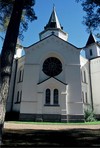 Västfasaden på Silleruds kyrka