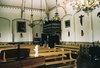 Österviks kapell, interiört, kyrkorummet mot norr.