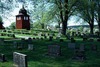 Långseruds kyrkogård, norr om kyrkan.
