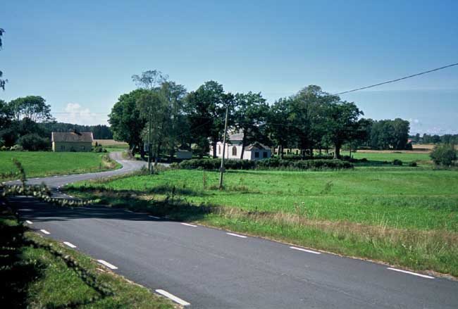 Vägen till Millesvik kyrka