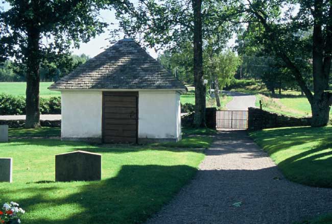 Likbod på Millesviks kyrkplats. 