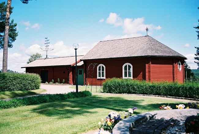 S:t Olavs kapell, exteriört, västra fasaden.