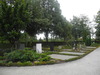 Lomma kyrkogård den södra delen.