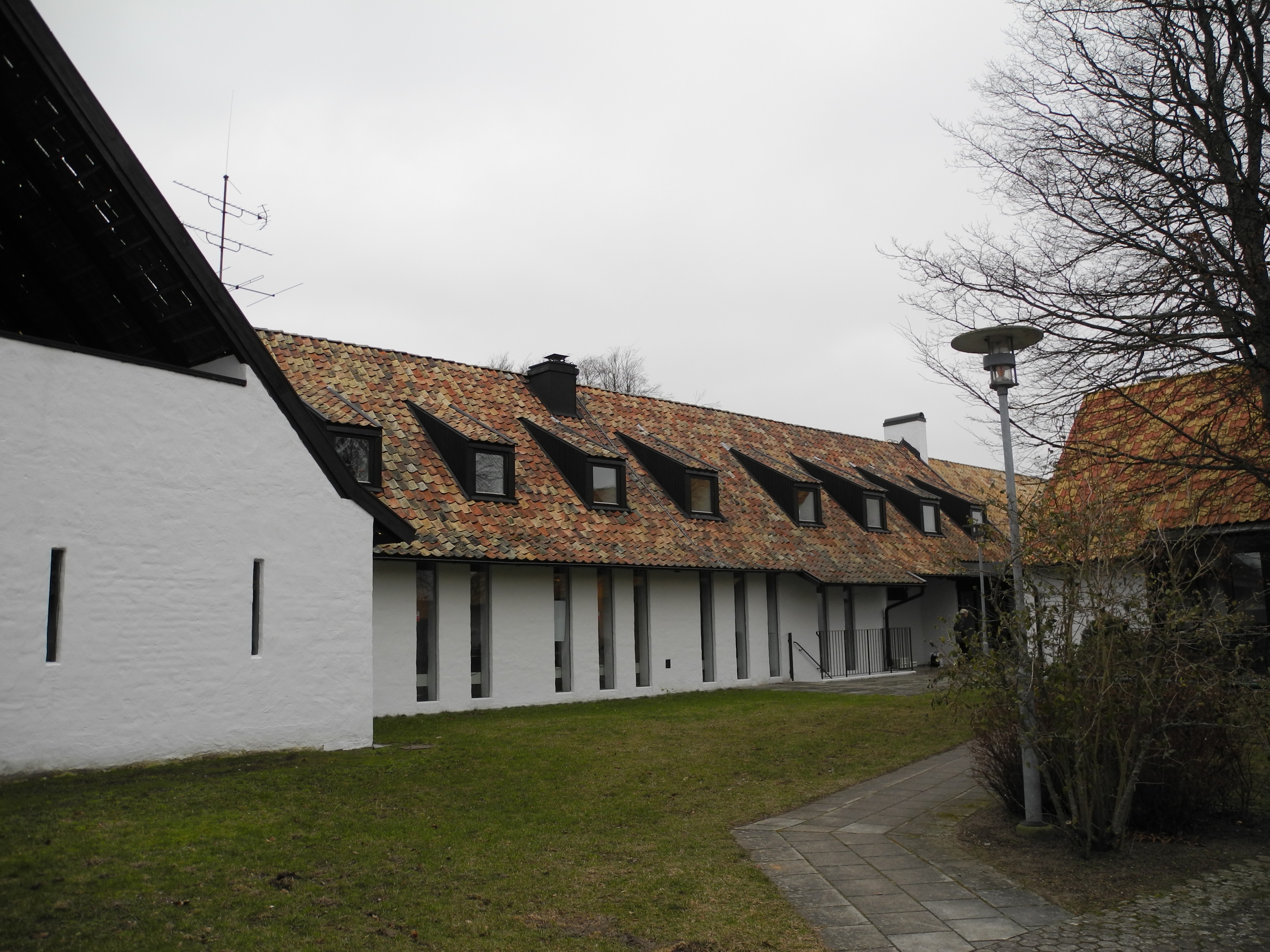 Bergagården, fasad mot söder.