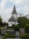 Brågarps kyrka från öster.