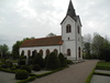 Kyrkheddinge kyrka från norr.