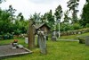 Äldre gravar på Bärebergs kyrkogård. Neg.nr. 04/165:22. JPG. 