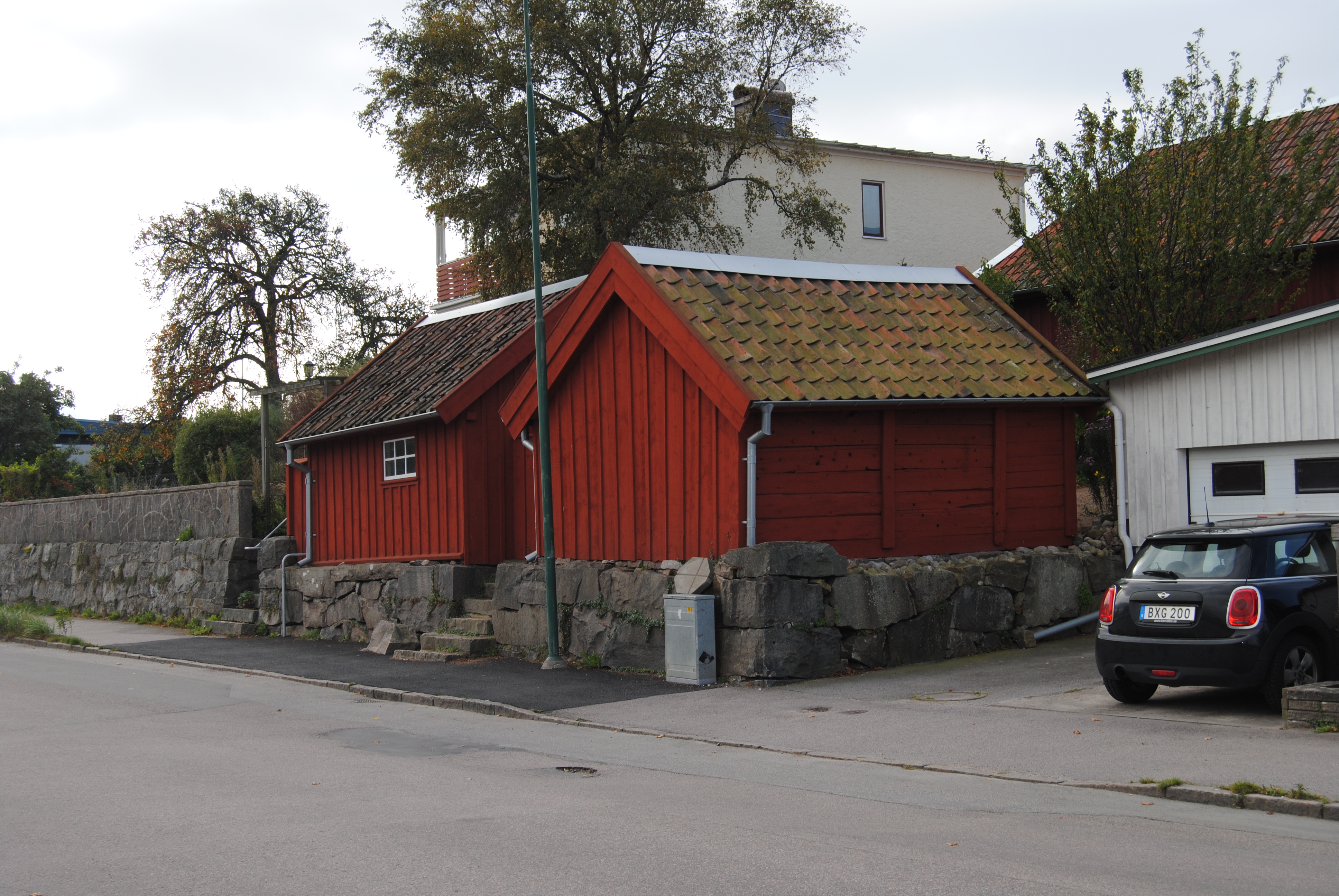 Laxen 7, Sjöbergska gården. Laxrökarbod