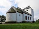 Östra  Sallerups kyrka fotograferad från nordost