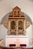 Altaruppsatsen i Östraby kyrka