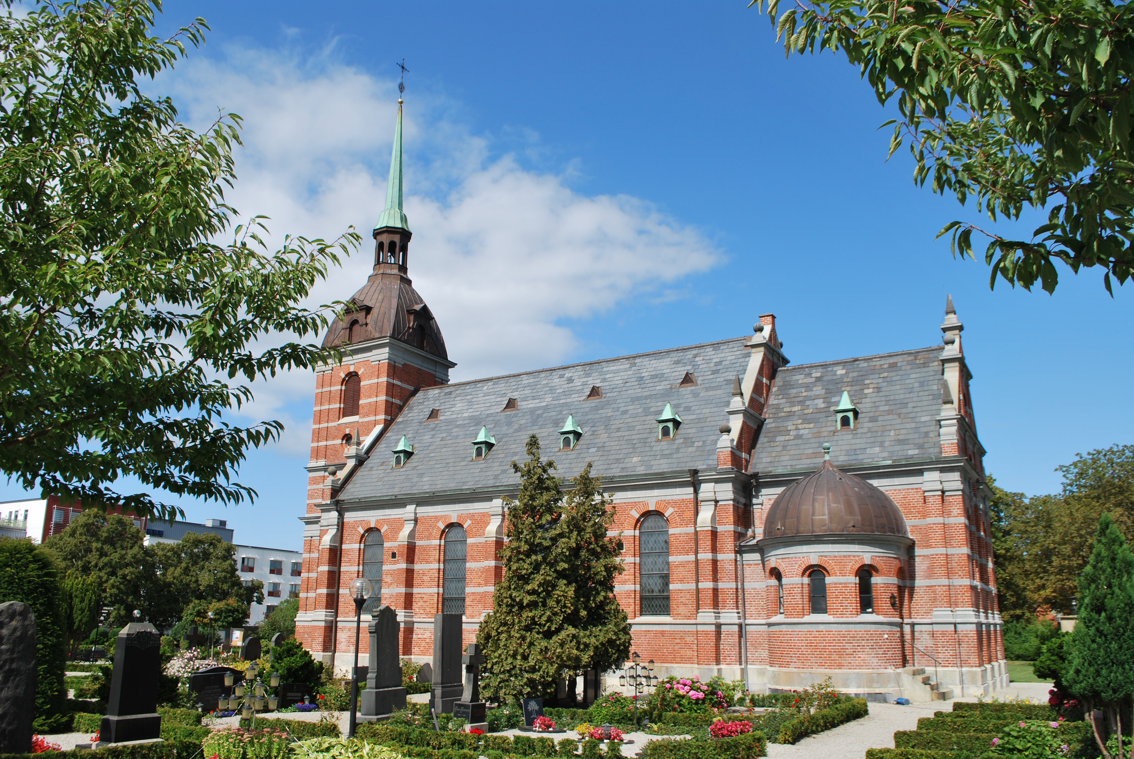 Stora Hammars kyrka, fasad mot sydost