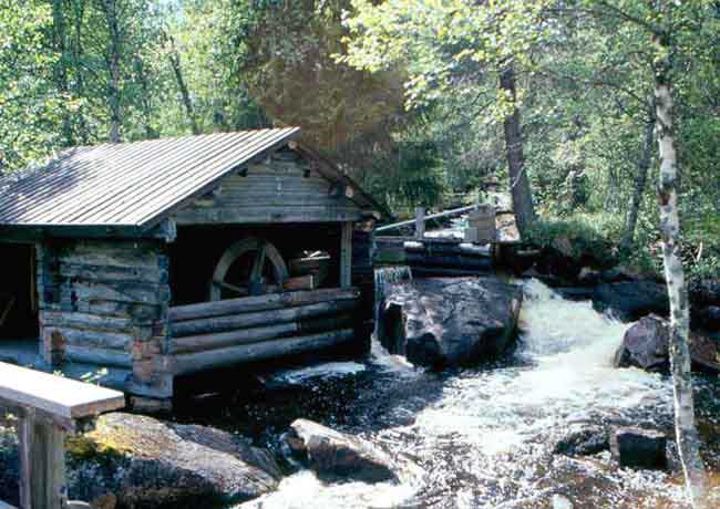 Vadmalsstampen i Vemdalens kyrkby