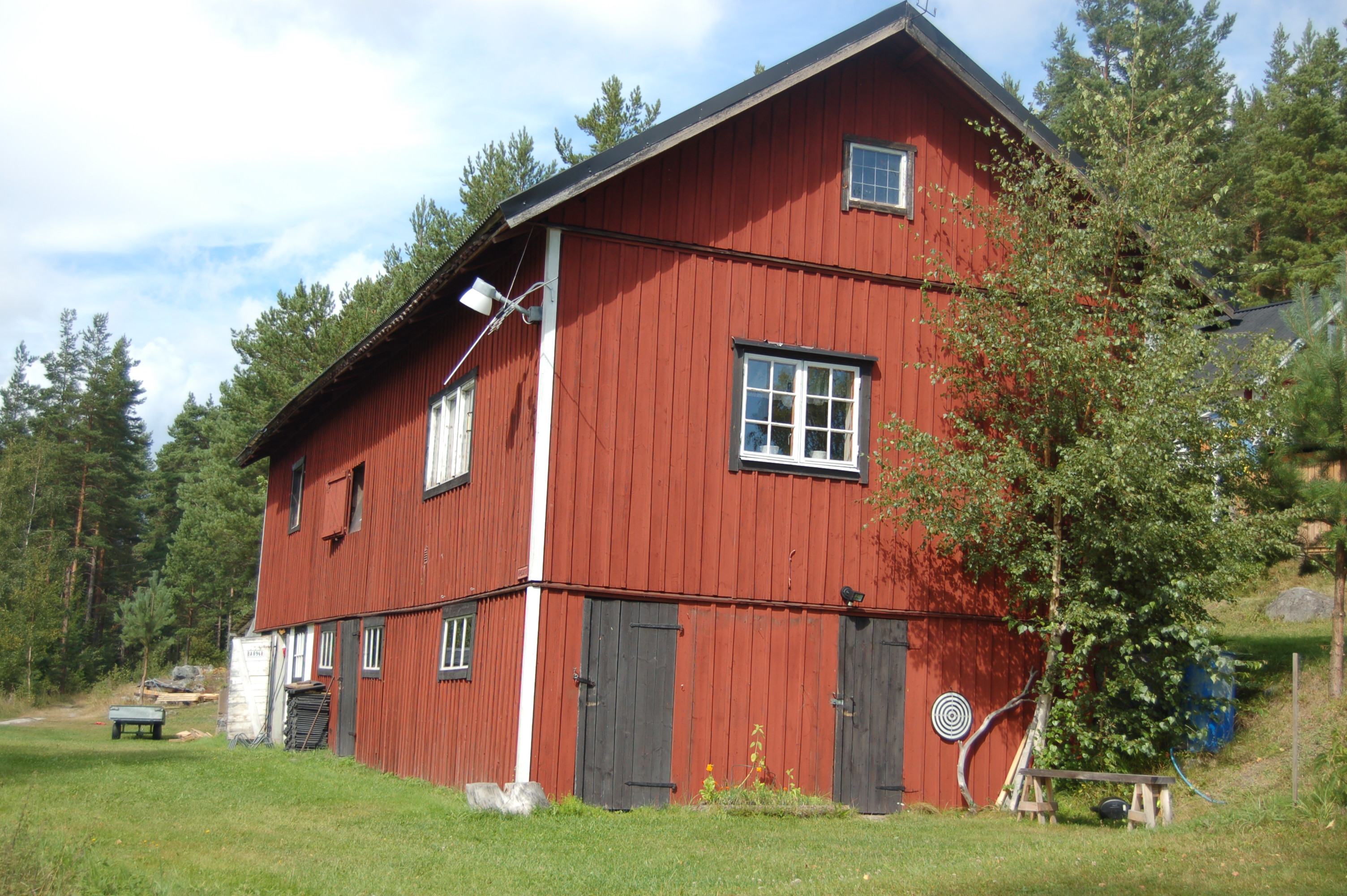 Ladugård ingående i gården vid Norbergsudden.