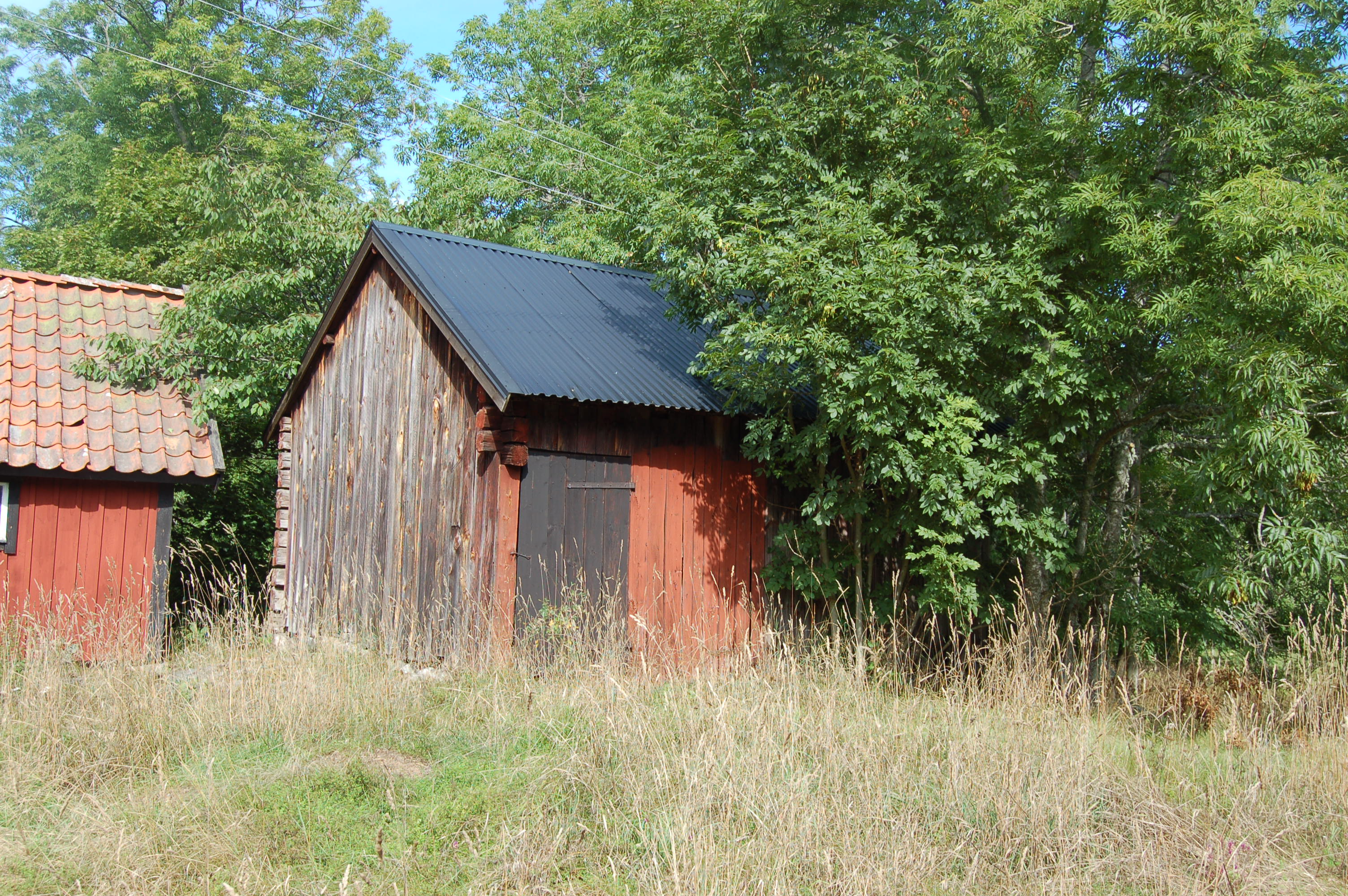 Bod eller uthus tillhörande den största gårdsmiljön på Träskö.